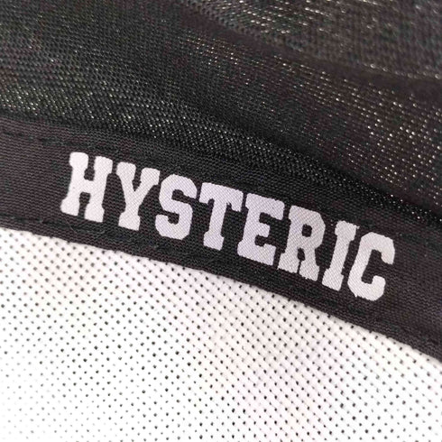 ヒステリックグラマーミニ HYSTERIC GLAMOUR MINI デザインプリント ロゴ刺繍 メッシュキャップ レディース