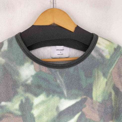 ステュディオス STUDIOUS L/S 総柄プリントトップス メンズ JPN:2