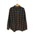エルエルビーン L.L.Bean 00S 木タグ トラディショナルFIT BD フランネルシャツ メンズ import:L