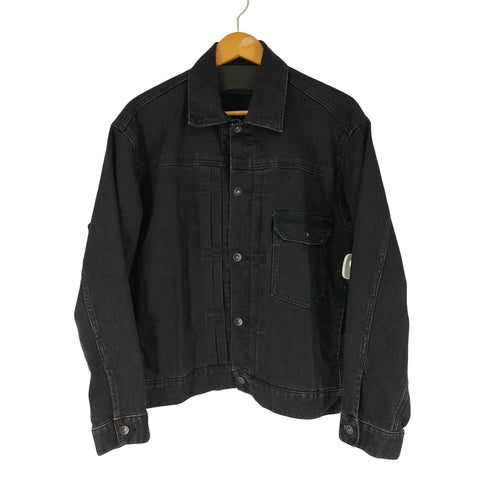 ユニクロ UNIQLO 1st Type ブラックデニムジャケット メンズ
