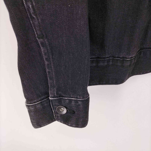 ユニクロ UNIQLO 1st Type ブラックデニムジャケット メンズ