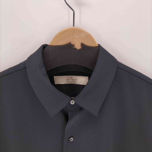 カズユキクマガイ KAZUYUKI KUMAGAI THE TOKYO Light Matte Stretch Jersey L/S Shirt メンズ JPN:48
