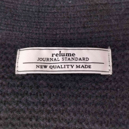 ジャーナルスタンダードレリューム JOURNAL STANDARD relume 25AW ハミルトン ウール ガーターカーディガン メンズ JPN:M