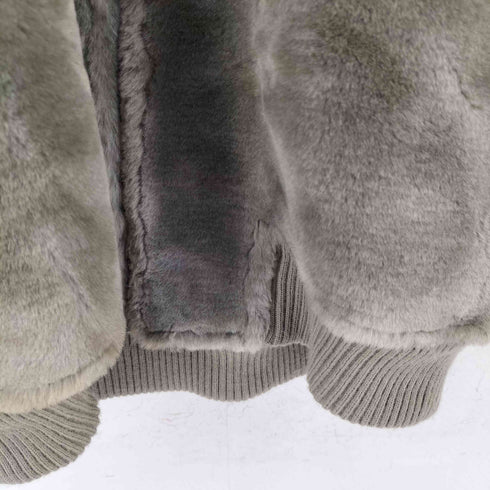 OUT OF CURIOSITY フーデッドジップアップファージャケット メンズ JPN:M