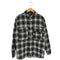 ザラ ZARA RELAXED FIT テクスチャードチェックオーバーシャツ メンズ import:S