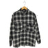 ザラ ZARA RELAXED FIT テクスチャードチェックオーバーシャツ メンズ import:S