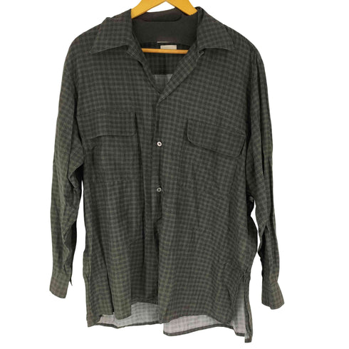 ヨーク YOKE 24SS PIXEL LOW PLAID OPEN COLLAR SHIRT メンズ JPN:3