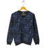 カルバンクライン CALVIN KLEIN 迷彩 デジタルカモ ウール Vネック ニット メンズ import:M