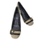 トリーバーチ TORY BURCH エナメル×リネン ヒール パンプス レディース US:6.5