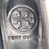 トリーバーチ TORY BURCH エナメル×リネン ヒール パンプス レディース US:6.5