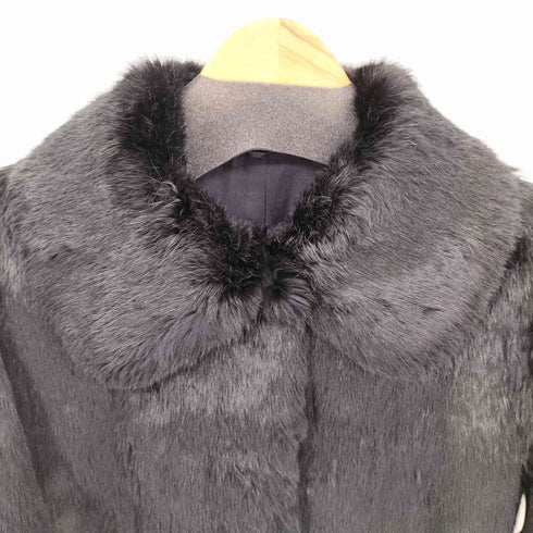 リアルファー ミドルコート レディース 9