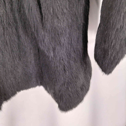 リアルファー ミドルコート レディース 9