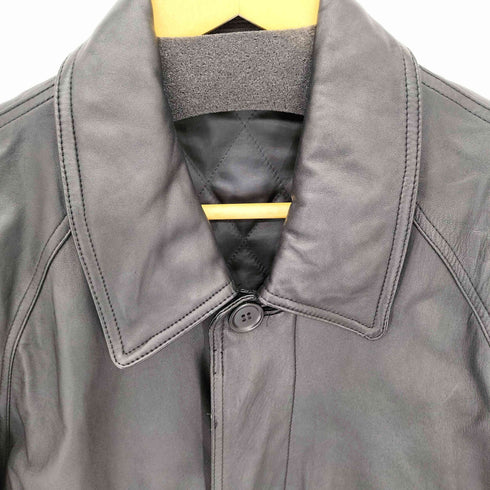 ラムレザーハーフコート メンズ M
