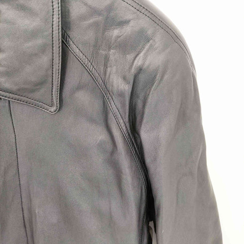 ラムレザーハーフコート メンズ M