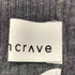 アンクレイヴ uncrave アクリルウール リブタートルネック レディース JPN:1