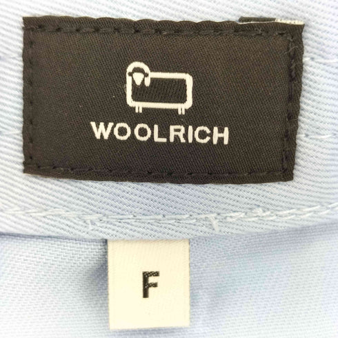 ウールリッチ WOOLRICH ロゴ刺繍 コットン ツイルキャップ メンズ FREE