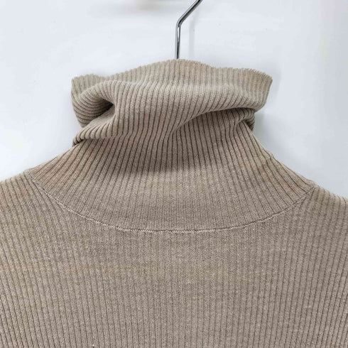 シールームリン Sea Room lynn sheer RIB knit タートルトップス レディース FREE