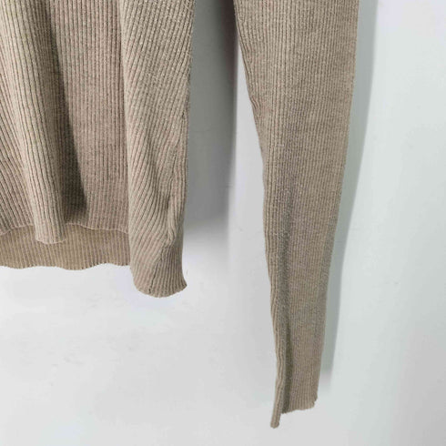 シールームリン Sea Room lynn sheer RIB knit タートルトップス レディース FREE
