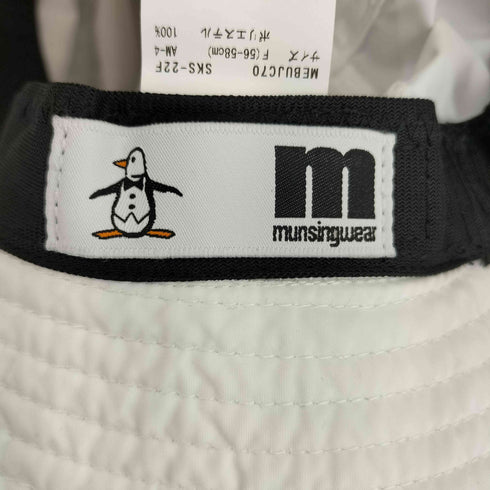 マンシングウェア Munsingwear ロゴプリント バケットハット メンズ FREE