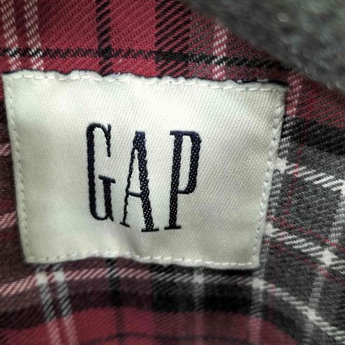 ギャップ Gap 90~00s OLD タータンチェック ボタンダウンシャツ メンズ