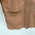 RUCIANO SHEEP LEATHER 比翼ジャケット レディース M