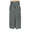 クラネ CLANE CIRCLE CUT LAYERED DENIM SKIRT サークルカット レイヤード デニムスカート レディース JPN:0