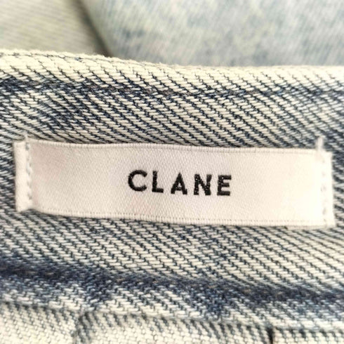 クラネ CLANE CIRCLE CUT LAYERED DENIM SKIRT サークルカット レイヤード デニムスカート レディース JPN:0