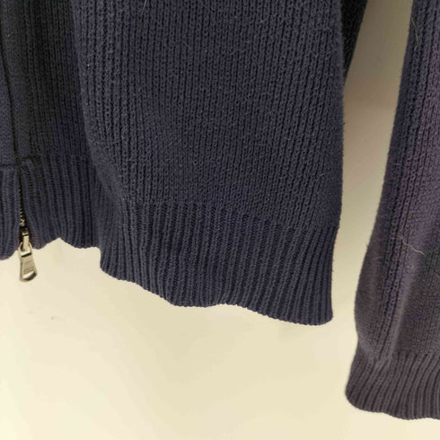 ポロバイラルフローレン Polo by RALPH LAUREN 90S ポニー無し ダブルジップ コットン ドライバーズ ニット セーター メンズ import:L