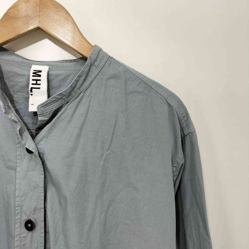 エムエイチエル MHL. COMPACT COTTON POPLIN カラーレスシャツ レディース JPN:1