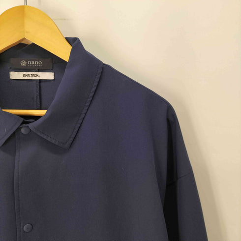 ナノユニバース NANO universe SHELTECH コーチジャケット メンズ import:XL