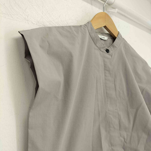 クラネ CLANE DAWSTRING SHORT SHIRT ドローストリングショートシャツ レディース JPN:1