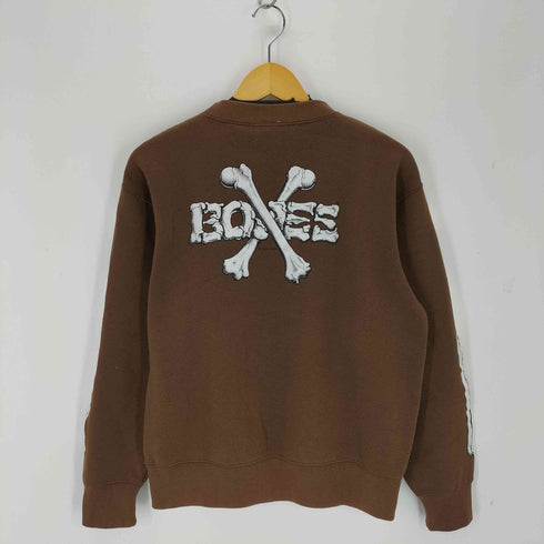 パウエルペラルタ POWELL PERALTA 00s 2004 赤単色タグ POWELL BONES SWEATSHIRT メンズ JPN:M