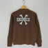 パウエルペラルタ POWELL PERALTA 00s 2004 赤単色タグ POWELL BONES SWEATSHIRT メンズ JPN:M