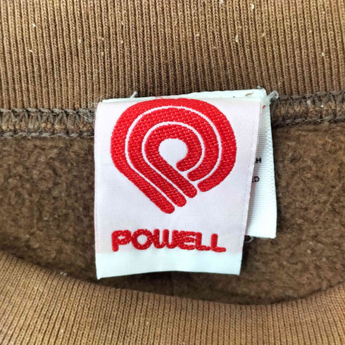 パウエルペラルタ POWELL PERALTA 00s 2004 赤単色タグ POWELL BONES SWEATSHIRT メンズ JPN:M