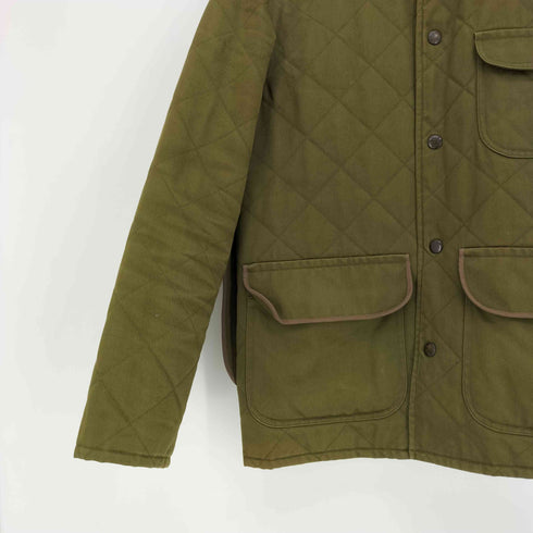 アーペーセー A.P.C. 襟コーデュロイ切替 キルティング ハンティング ジャケット メンズ import:S