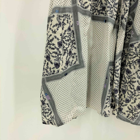 アズノゥアズドゥバズ as know as de base 行き交うふう景のOP 花柄 シャツ ワンピース レディース