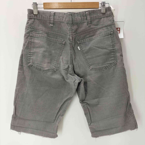 リーバイス Levis 80S 646 白タブ 42TALONジップ ボタン裏 23 刻印 細畝 コーデュロイ ショート パンツ ショーツ 1980年製 カットオフ メンズ 32×34