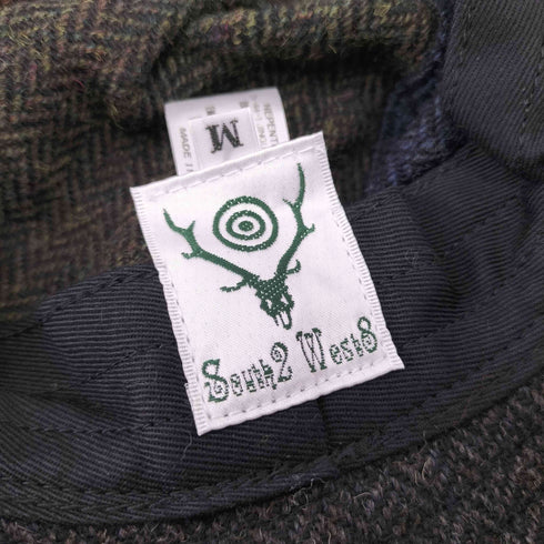 サウスツーウェストエイト SOUTH2 WEST8 ヘリンボーン織 バケットハット メンズ M