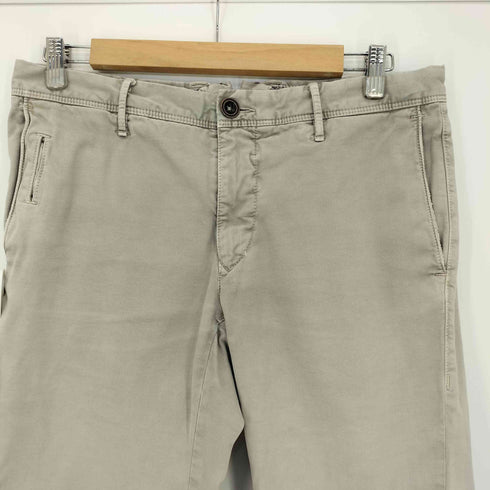 インコテックス INCOTEX SLACKS 製品染ストレッチチノパンツ メンズ