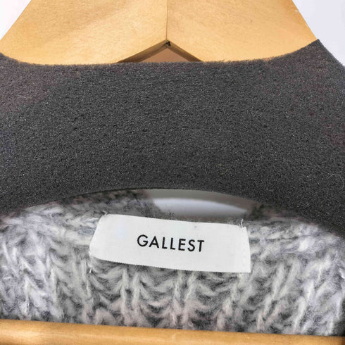 GALLEST Vネックループニットベスト レディース JPN:38