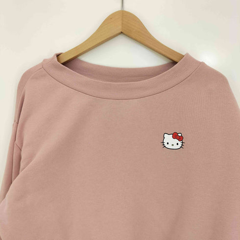 ロペピクニック Rope Picnic 26ss キャラクタープリント ボートネック裏毛プルオーバー レディース FREE