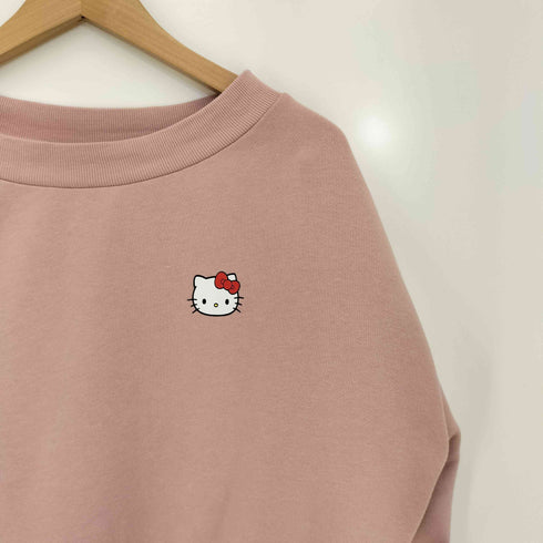 ロペピクニック Rope Picnic 26ss キャラクタープリント ボートネック裏毛プルオーバー レディース FREE