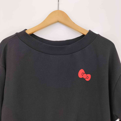 ロペピクニック Rope Picnic 26ss キャラクタープリント ボートネック裏毛プルオーバー レディース FREE