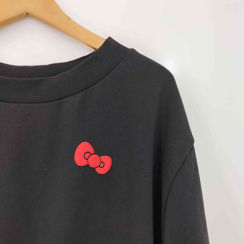 ロペピクニック Rope Picnic 26ss キャラクタープリント ボートネック裏毛プルオーバー レディース FREE