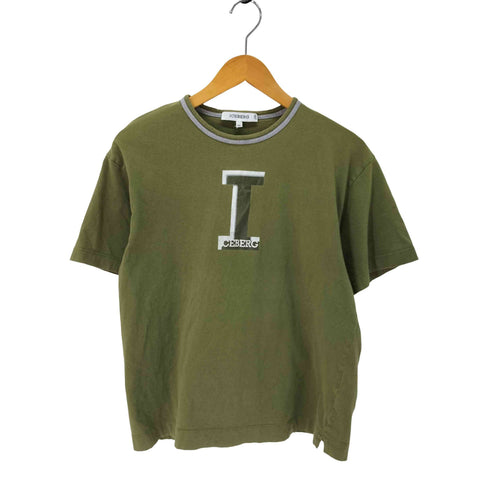 アイスバーグ ICEBERG ロゴ 短丈 Tシャツ メンズ 42