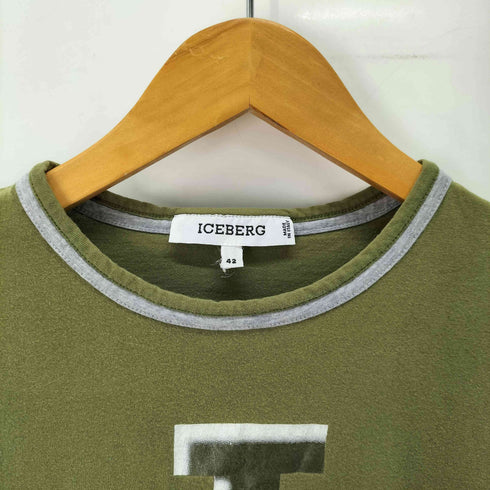 アイスバーグ ICEBERG ロゴ 短丈 Tシャツ メンズ 42