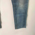 アルマーニジーンズ ARMANI JEANS INDIGO 006 SERIES NO ダメージストレートデニム レディース 26