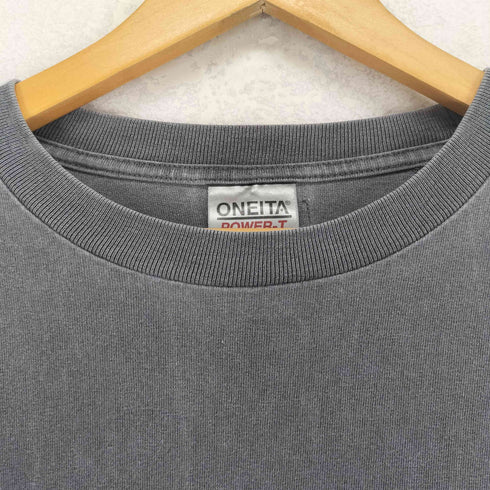 オニータ ONEITA greatLAnd KIII 後染め クルーネックL/S TEE メンズ XXL