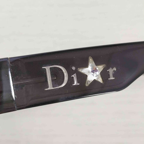クリスチャンディオール Christian Dior SHINY DIOR 2 ビジューロゴ スクエアサングラス メンズ 58▢14 120