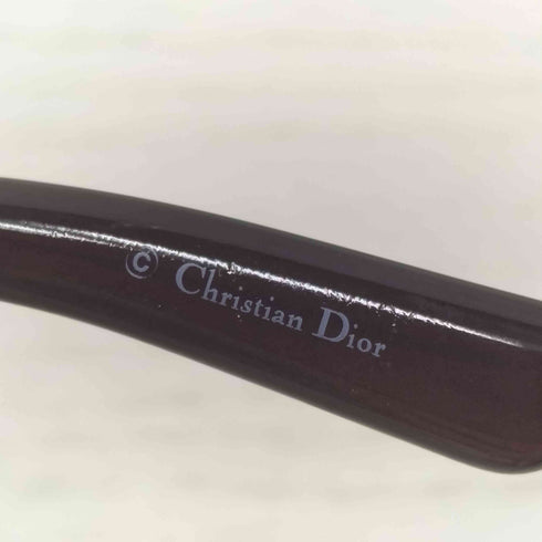 クリスチャンディオール Christian Dior SHINY DIOR 2 ビジューロゴ スクエアサングラス メンズ 58▢14 120